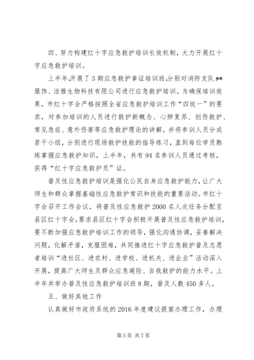 红十字会XX年上半年工作总结和下半年工作安排 (2).docx