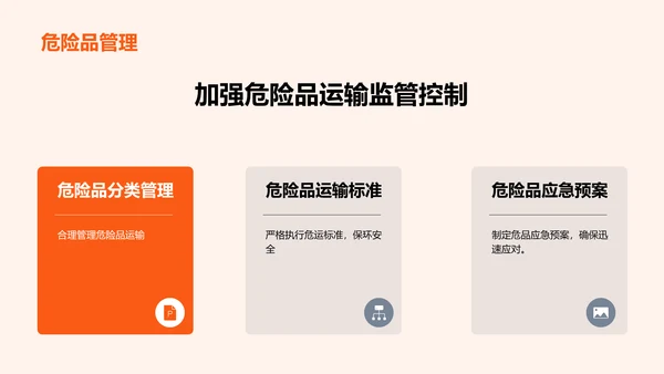 橙色商务现代客流运输安全工作总结PPT模板