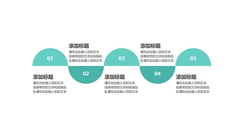 绿色插画风暑期英语班PPT模板