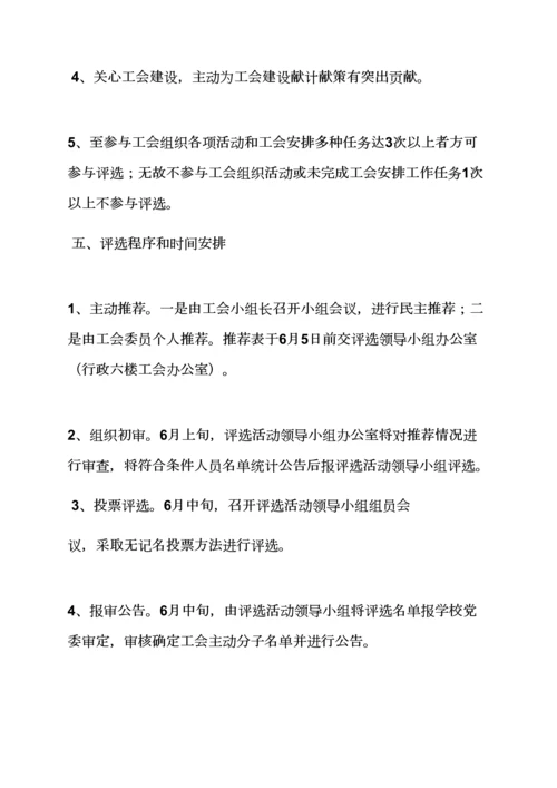 工会表彰活动专项方案.docx