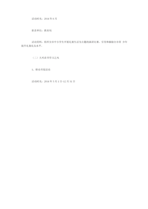 讲文明树新风活动方案(8篇).docx