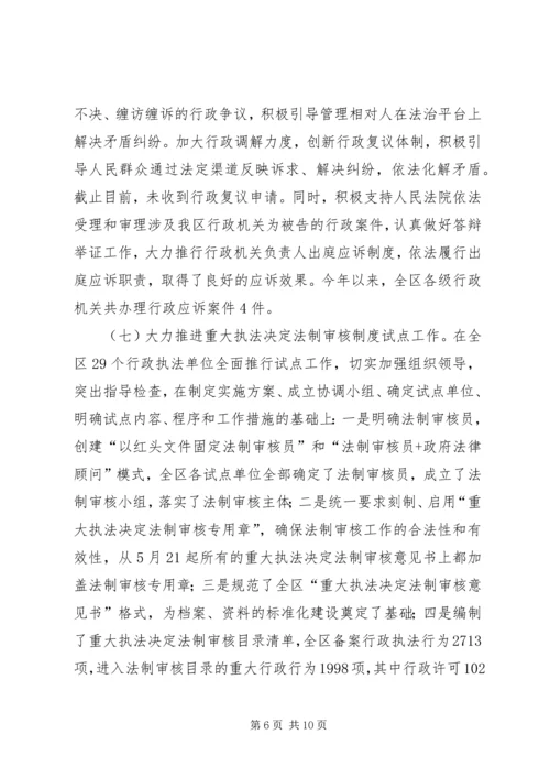 法制办年终总结及年初计划精编.docx