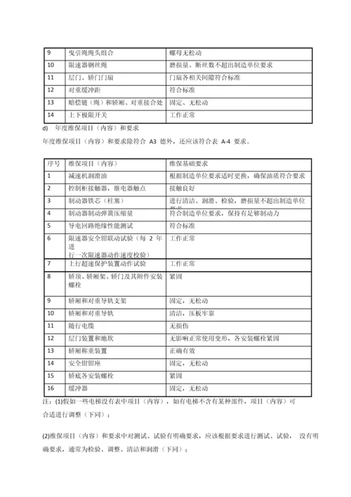 电梯维保管理专业方案.docx