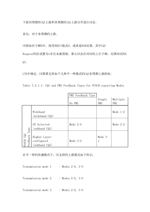 2023年LTE基础CQI上报笔记.docx