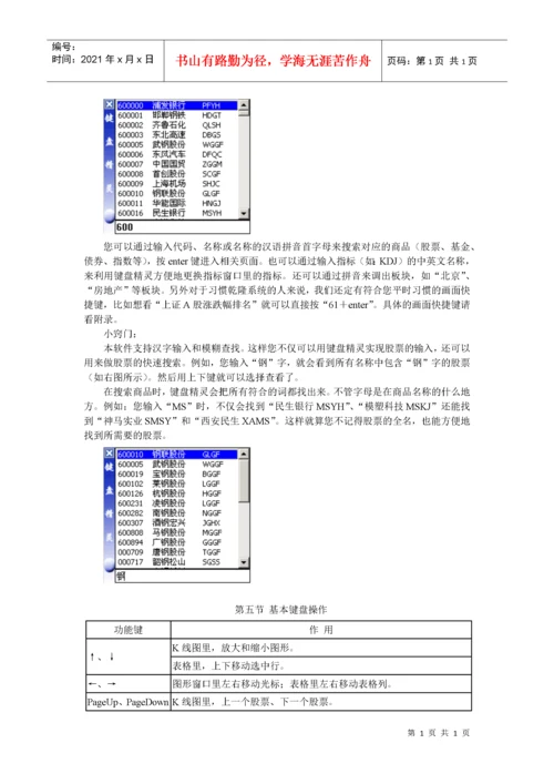 华泰证券网上证券交易分析系统使用帮助.docx