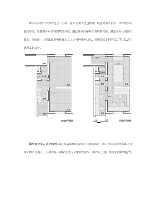 小型办公室设计专题方案