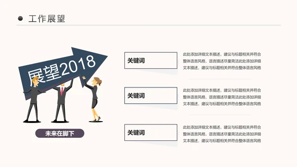 回顾2018展望2019述职报告PPT