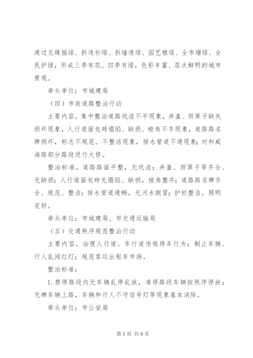 市政办XX县区环境整治方案.docx