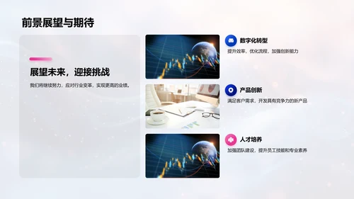 保险部门年度总结PPT模板