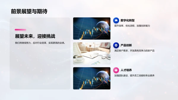 保险部门年度总结PPT模板