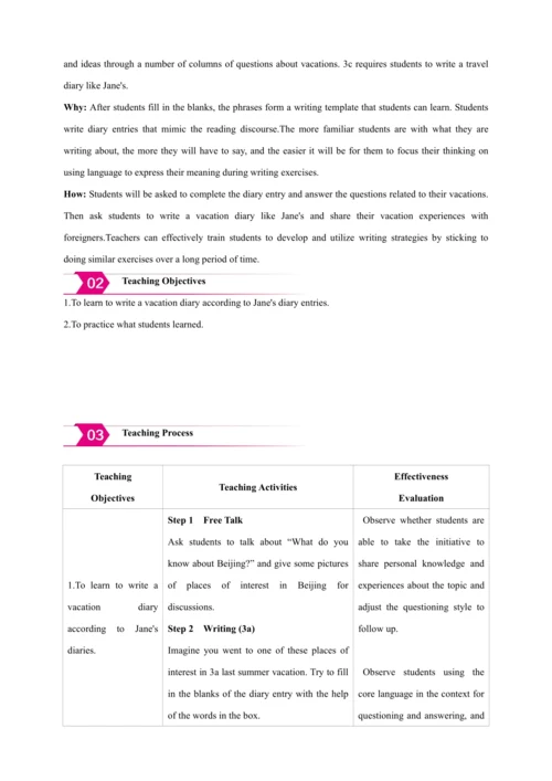 Unit 1 Where did you go on vacation? Section B【人教八