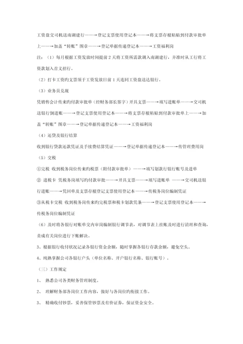 公司财务标准流程设计.docx