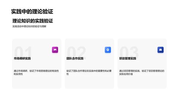 实践活动报告总结PPT模板