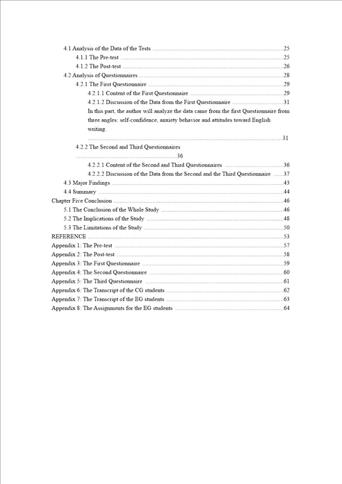 “写长法在高中英语写作教学中的应用研究学科教学英语专业毕业论文