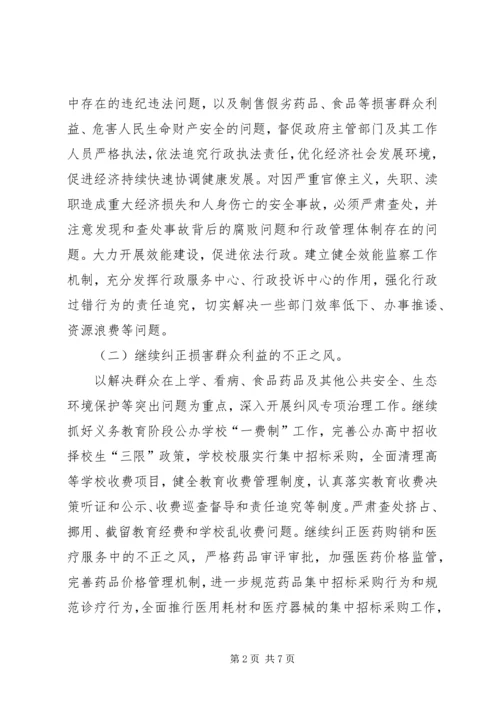 市监察局行政监察工作计划.docx