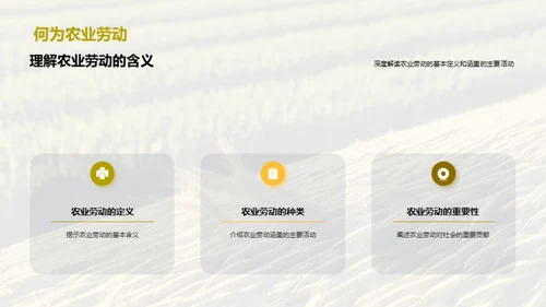 农业劳动之美
