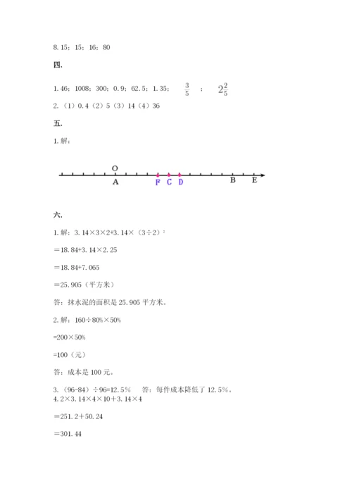 成都外国语学校小升初数学试卷及答案【有一套】.docx