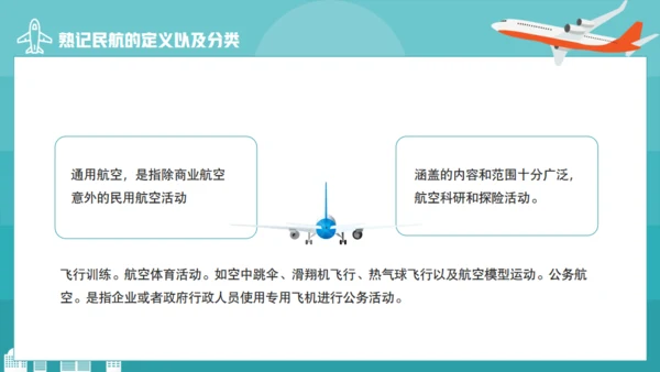 机场民航发展史通用PPT模板