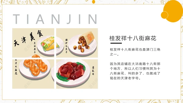 艮都天津卫风土人情介绍通用PPT模板