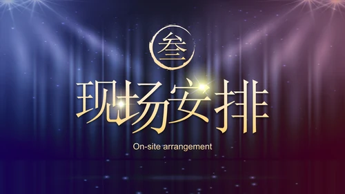 恢宏大气企业周年庆晚会活动策划PPT模板