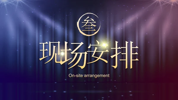 恢宏大气企业周年庆晚会活动策划PPT模板