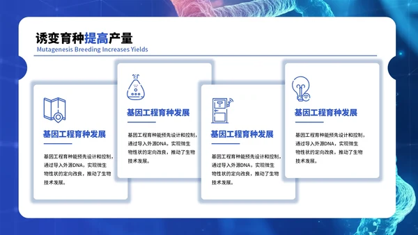 蓝色医疗科技风毕业答辩ppt模板
