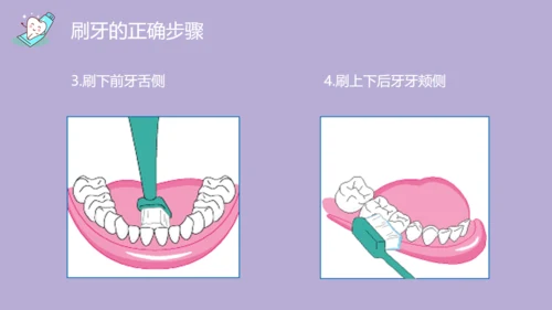 口腔健康主题班会通用PPT模板
