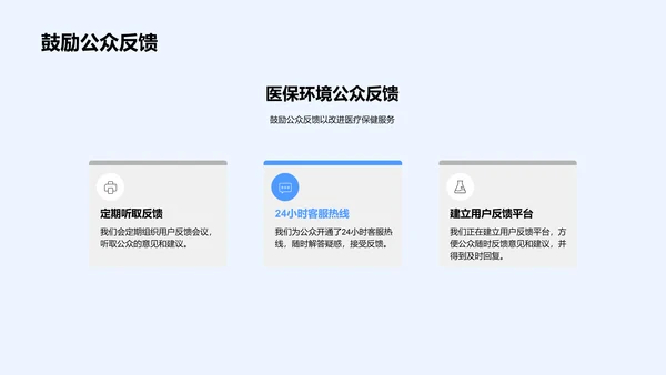 公众医保项目讲座PPT模板