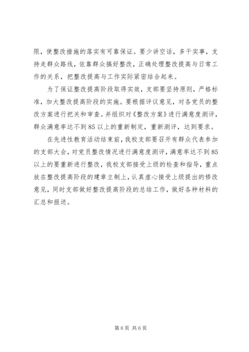 整改提高阶段工作安排意见 (3).docx