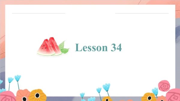Unit 6 There are four seasons in a year Lesson 33 