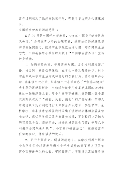 全国学生营养日活动总结.docx