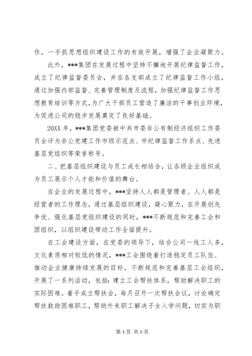 某集团公司党建工作纪实.docx