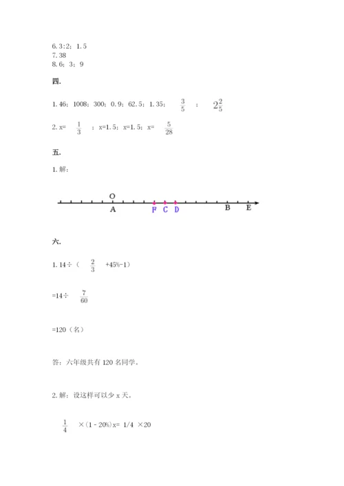 北京版数学小升初模拟试卷【夺分金卷】.docx