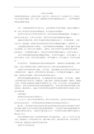 考研专业分数线.docx