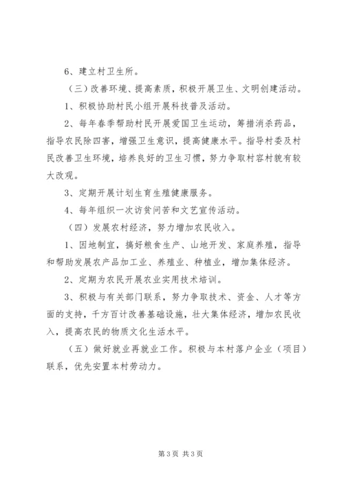 村党组织建设三年规划.docx