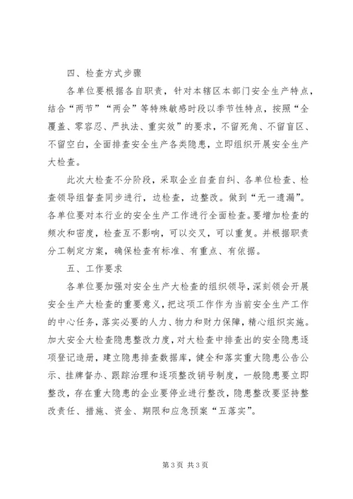 交通运输行业安全生产大检查工作方案.docx