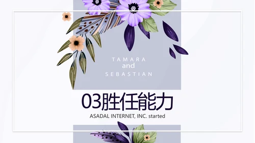 学生个人简历面试自我介绍岗位竞聘演讲PPT