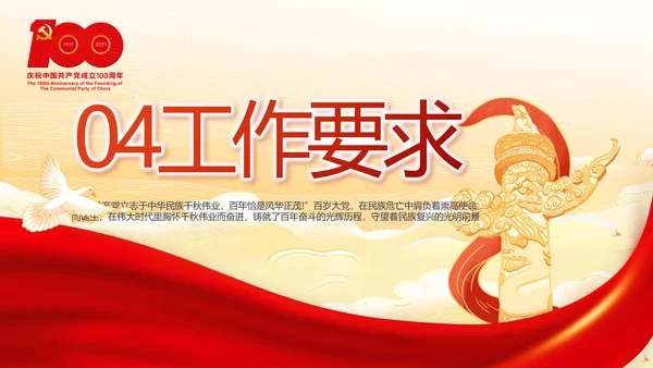 弘扬伟大建党精神七一讲话精神PPT