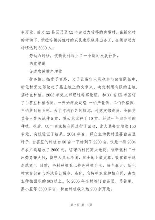 村党支部典型事迹 (5).docx