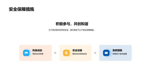 运动会健康指导PPT模板