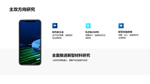 探索未来：车辆技术研发成果