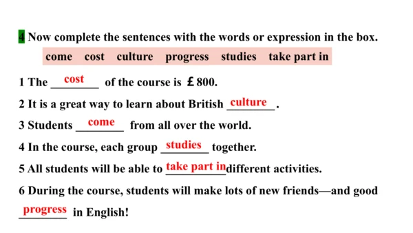 Module 7 Unit 3  Language in use课件2023-2024学年度外研版英