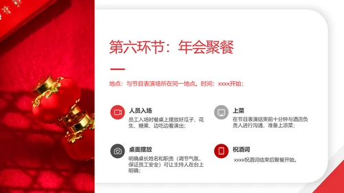 喜庆年会活动策划方案PPT简报