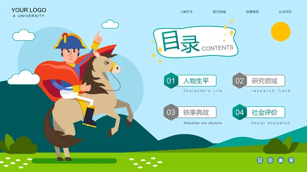 拿破仑历史名人人物介绍PPT