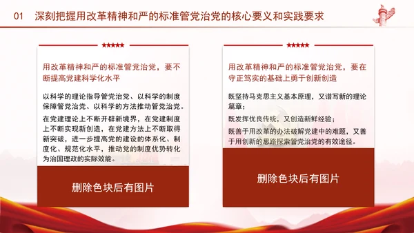 党员干部党课以改革精神推进全面从严治党PPT课件