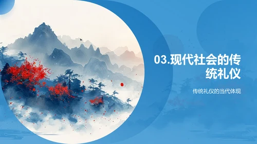 中国礼仪文化讲座PPT模板
