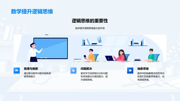 生活中的数学实践PPT模板