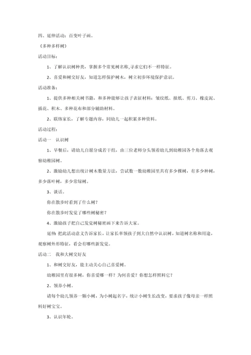 幼儿园大班生成活动专业方案.docx