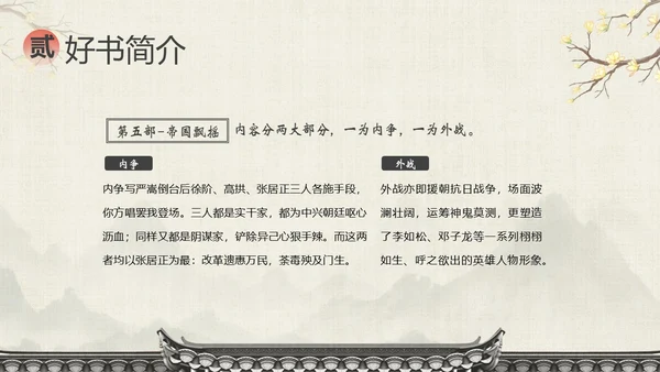 明朝那些事儿阅读分享读书分享会PPT课件