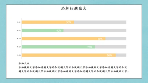夏日清新甜筒通用PPT模板